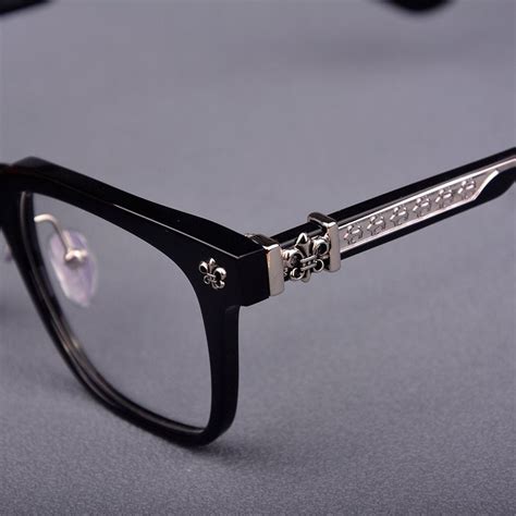 chrome heart gold replica glasses|chrome hearts clear frame glasses.